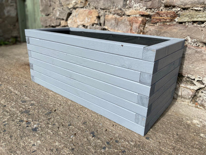 60 x 40 Garden Planters | Somerset Planters | Wooden Planters | Bespokeoutdoor | Wooden Trough Planters