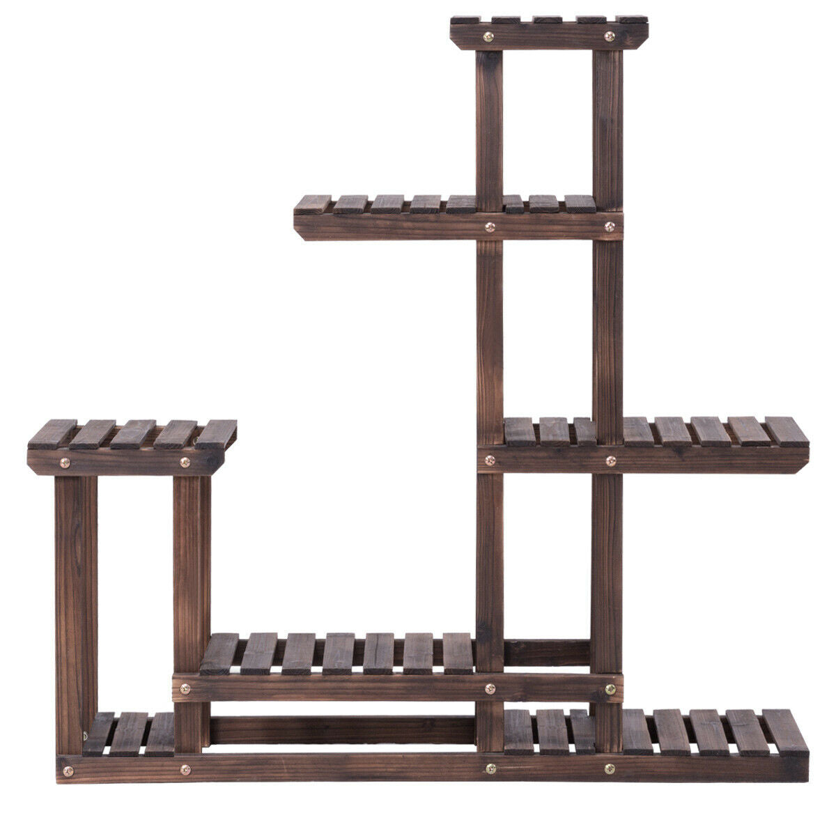 6 Tier Wooden Plant Stand