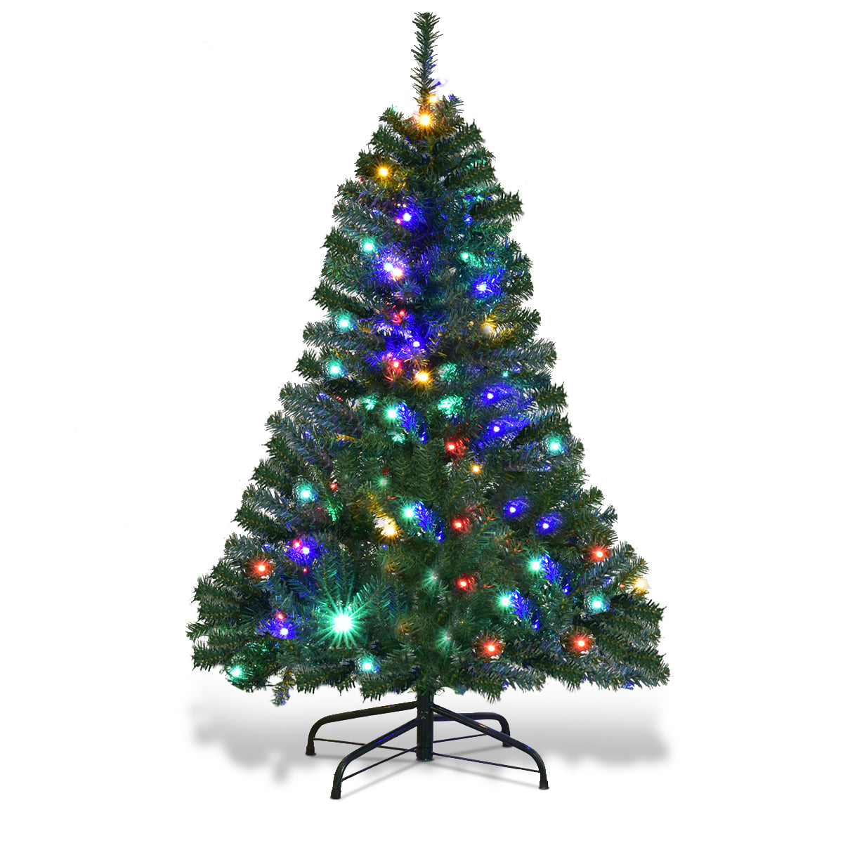 5ft Artificial Christmas Tree with Multiple Pattern LED Lights