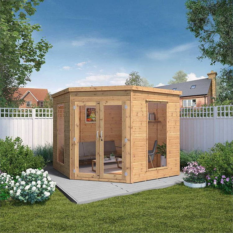 8 X 8 Premium Corner Summerhouse