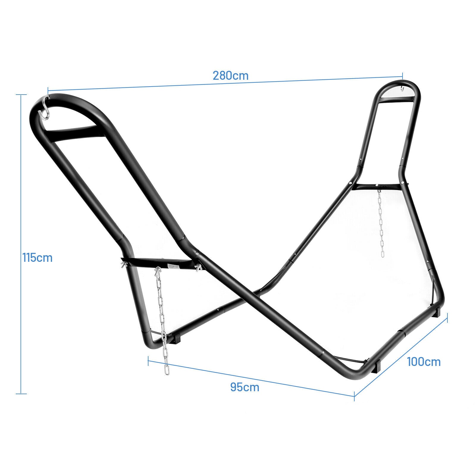 Hammock Swing Lounger Steel Frame Stand