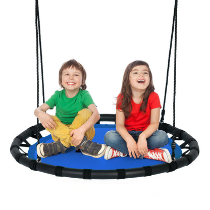 Children's Round Tree Swing-Blue