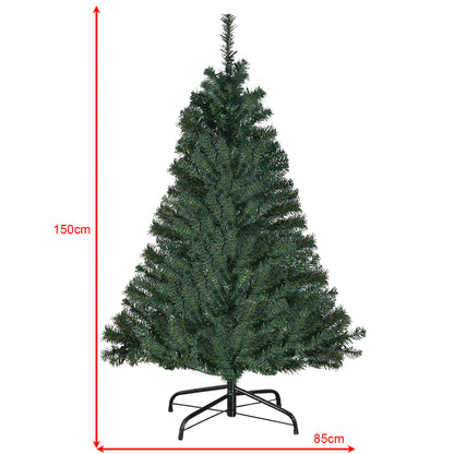 5ft Artificial Christmas Tree with Multiple Pattern LED Lights