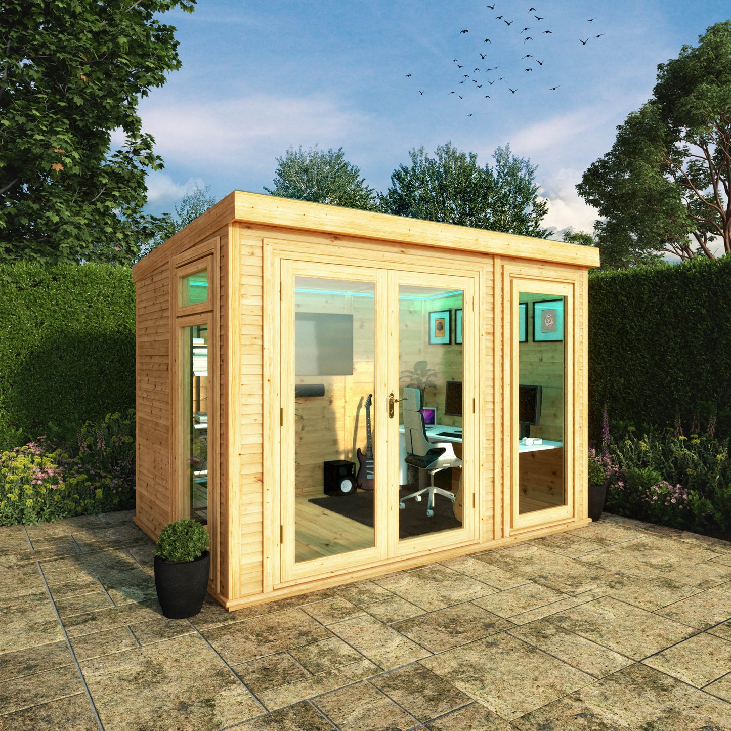 3M X 2M(D) Self Build Insulated Garden Room