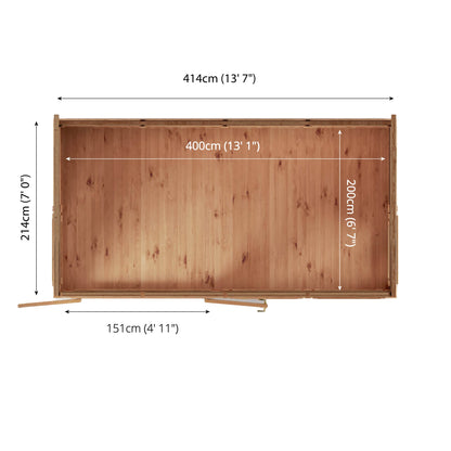 4M X 2M(D) Self Build Insulated Garden Room