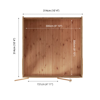 3M X 3M(D) Self Build Insulated Garden Room