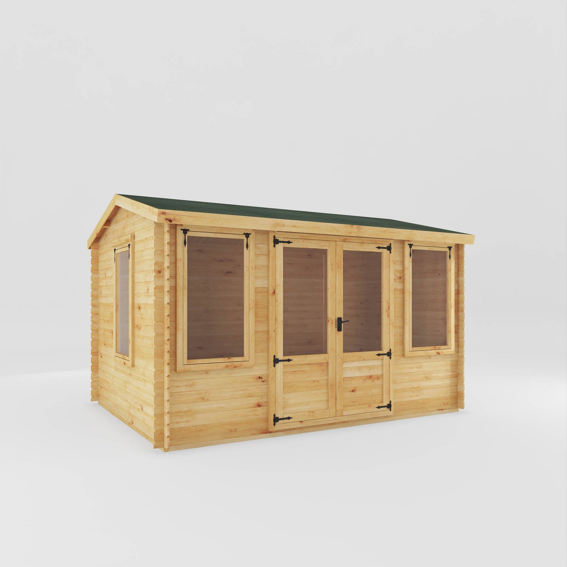 4M X 3M Log Cabin - 19Mm