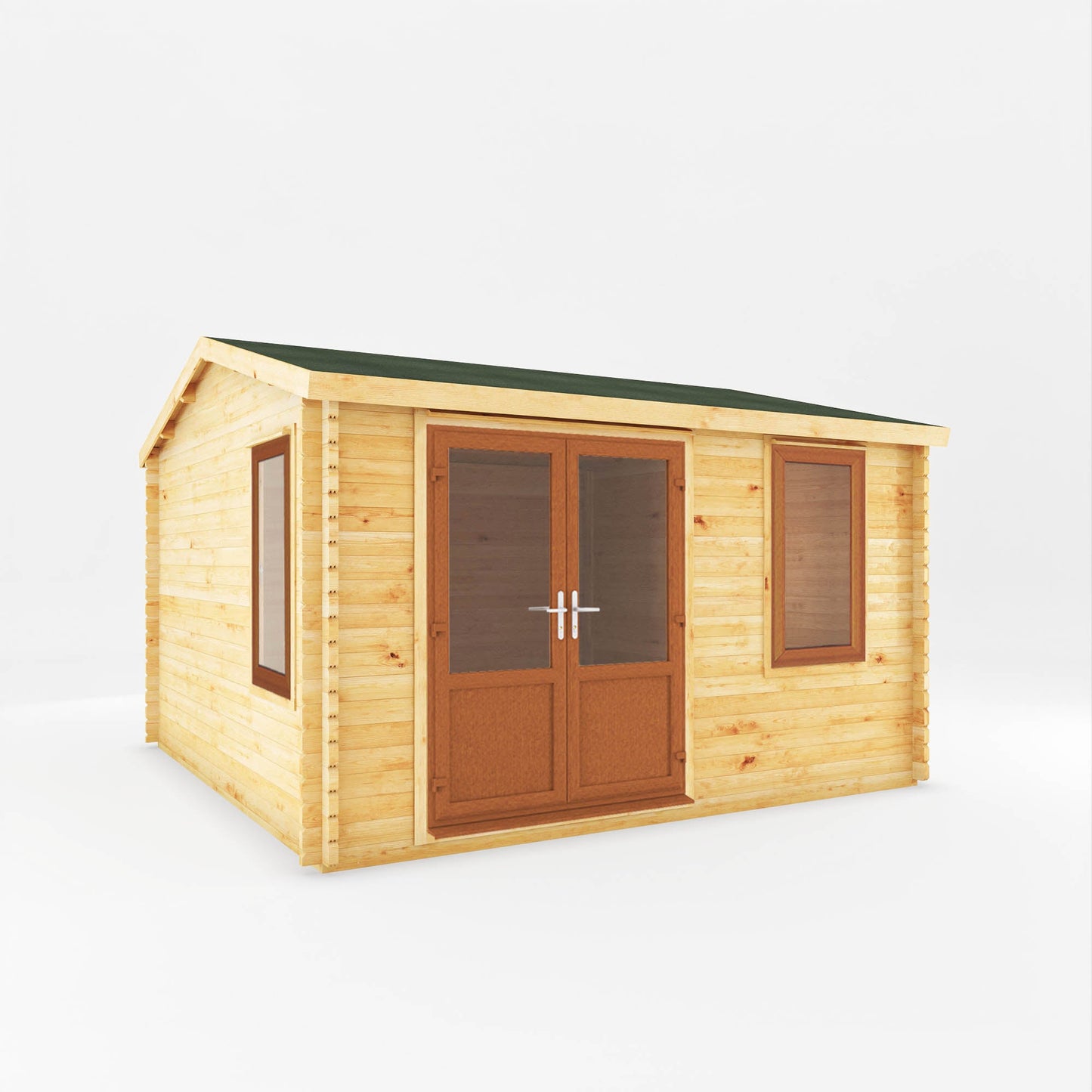 4M X 4M Home Office Elite - 44Mm (Upvc Windows & Door) - Oak