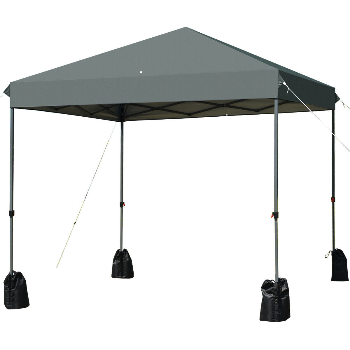 2.4 x 2.4m Pop Up Gazebo-Grey