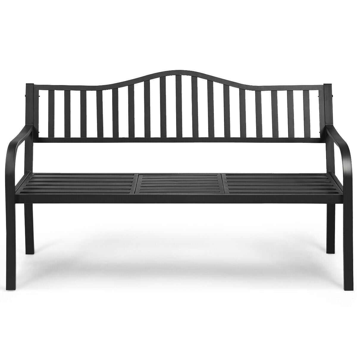 Garden Bench with Integral Folding Table