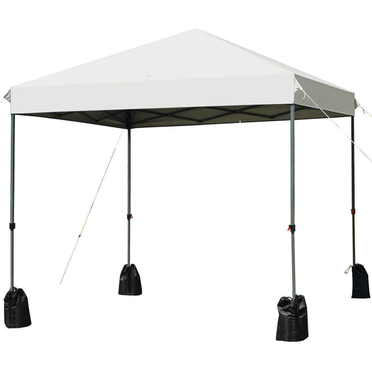 2.4 x 2.4m Pop Up Gazebo-White