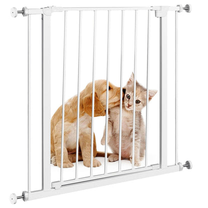 Safety Gate Two-way Opening Guard with Lock and Wall Cups for Pets