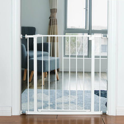 Safety Gate Two-way Opening Guard with Lock and Wall Cups for Pets