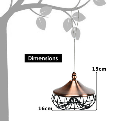 Hanging Suet Fat Ball Feeder for Wild Birds