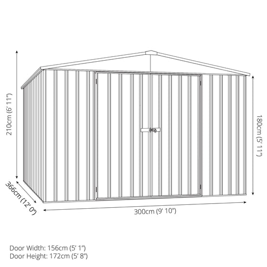 Absco Regent 3M X 3.66M - (Woodland Grey)