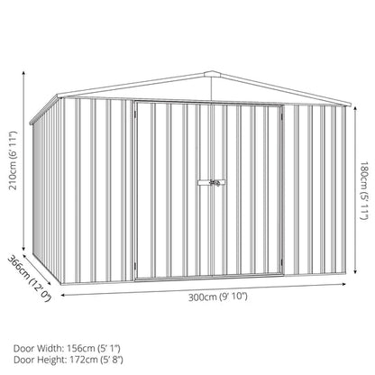 Absco Regent 3M X 3.66M - (Woodland Grey)