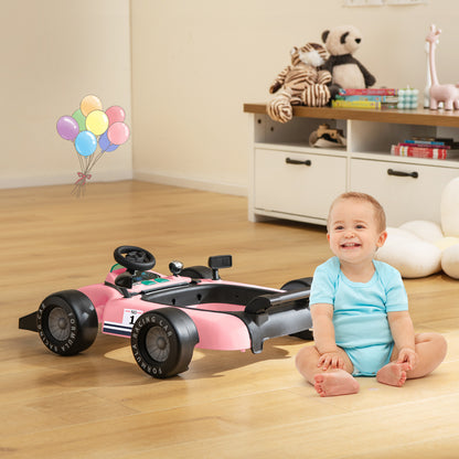 4-in-1 Baby Push Walker with Adjustable Height and Speed-Light Pink