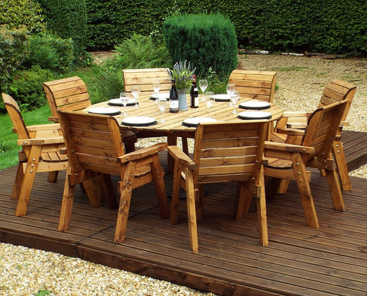 Elevate Your Outdoors with Our 8-Seater Circular Set