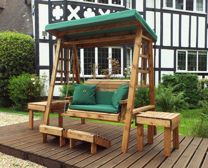 Dorset 2 Seat Swing Green