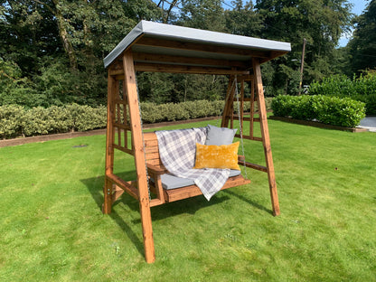 Dorset 2 Seat Swing Grey