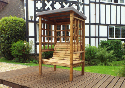 Bramham 2 Seat Arbour Grey