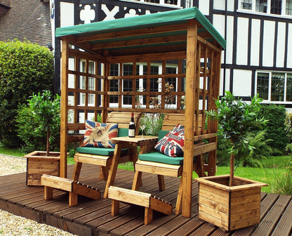 Henley Twin Seat Arbour Green