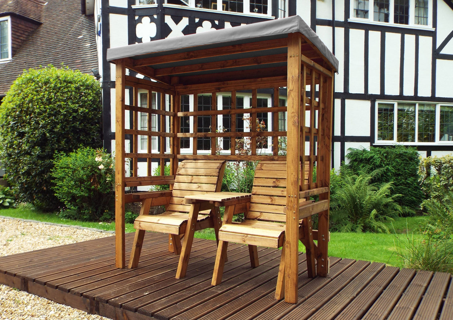 Elegant Henley Twin Arbour for Relaxing Moments