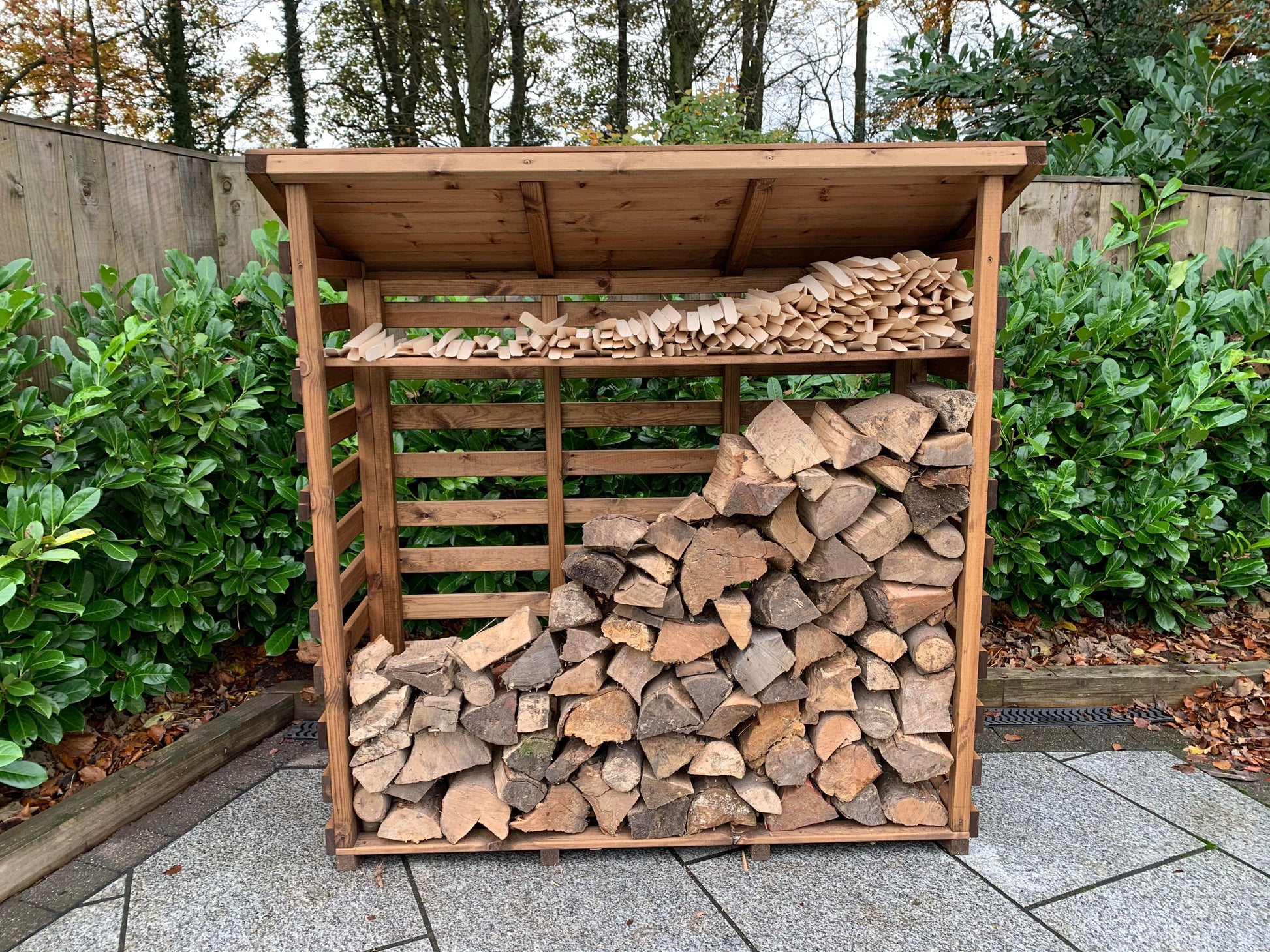 Protect Your Firewood with Our Extra Large Log Store