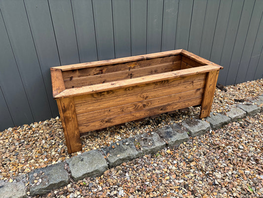 Charming FSC-Sourced Rectangular Planters for Your Garden