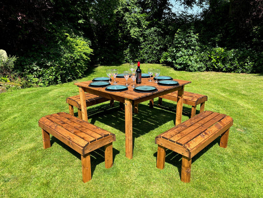 Elevate Your Outdoors with the HB285 Knights 8-Seater Set