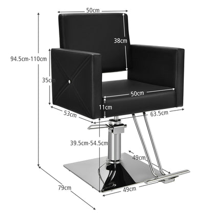 360 Degree Swivel Hairdressing Chair with Footrest