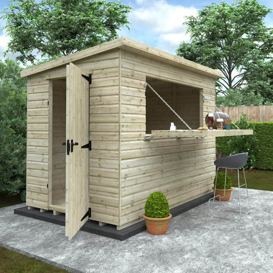 GardenArch 10x6w The  Bar Shed