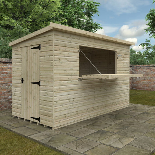 GardenArch 12x6w The  Bar Shed