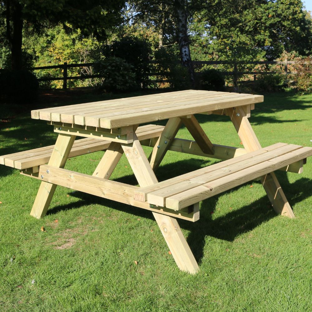 Deluxe Picnic Table 1800 Length