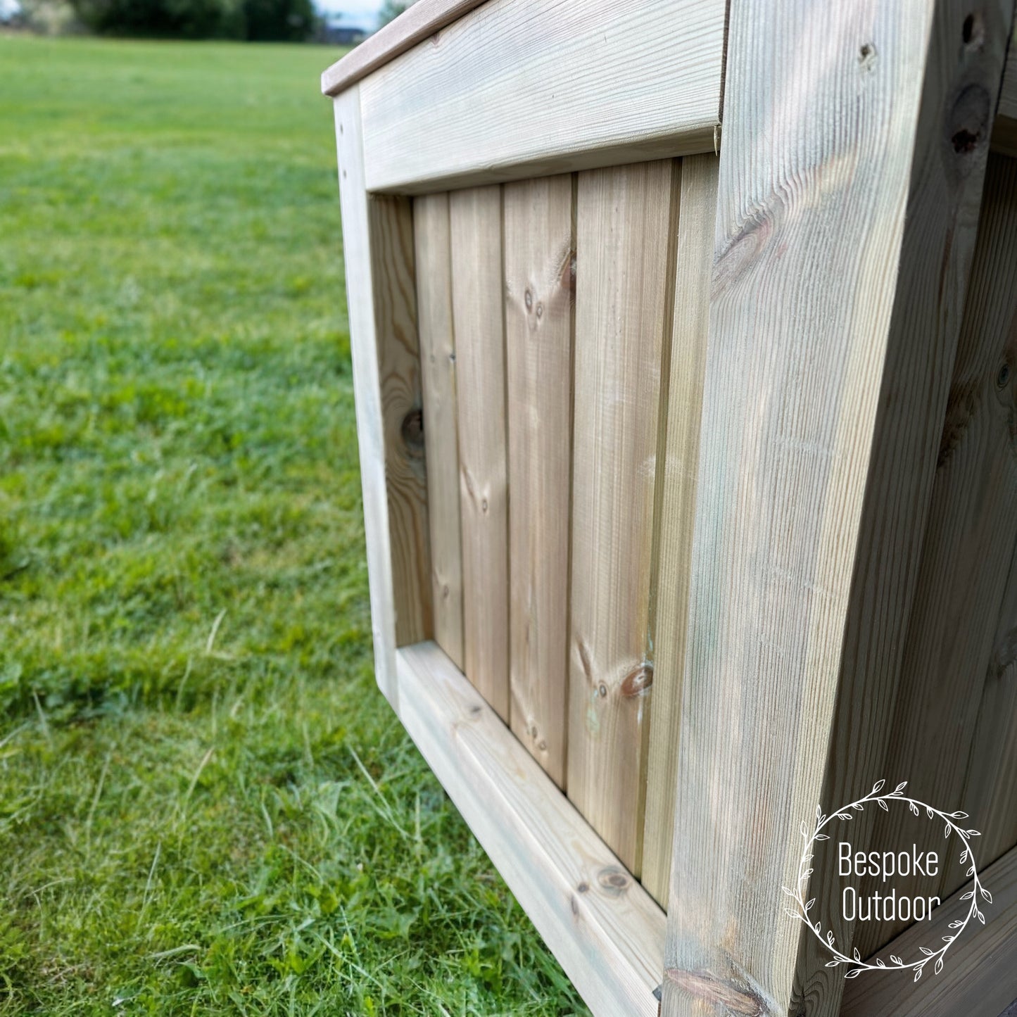 90 x 40 Garden Planters | Chiltern Planters | Wooden Planters | Bespokeoutdoor | Wooden Trough Planters