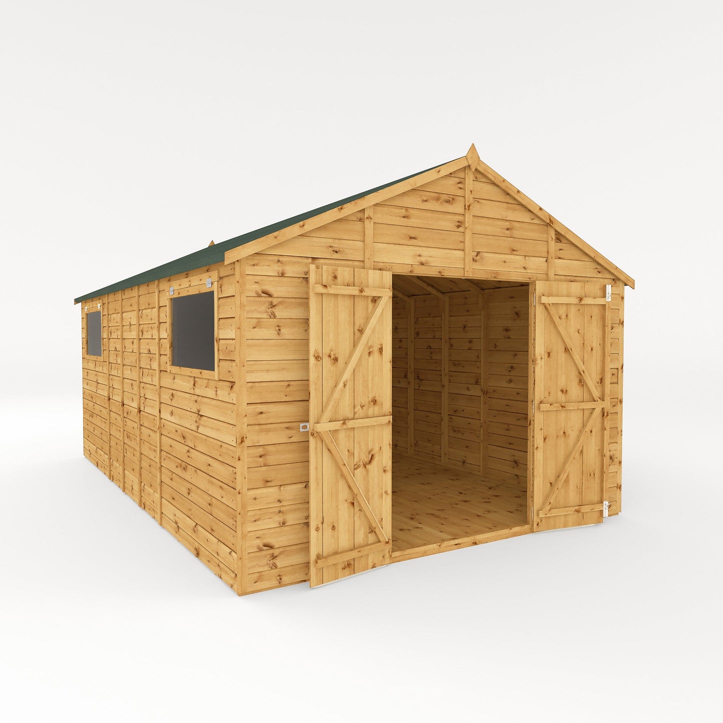 16 X 10 Premium Shiplap Apex Workshop