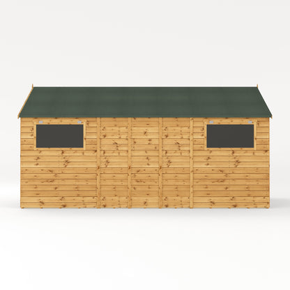 16 X 10 Premium Shiplap Apex Workshop