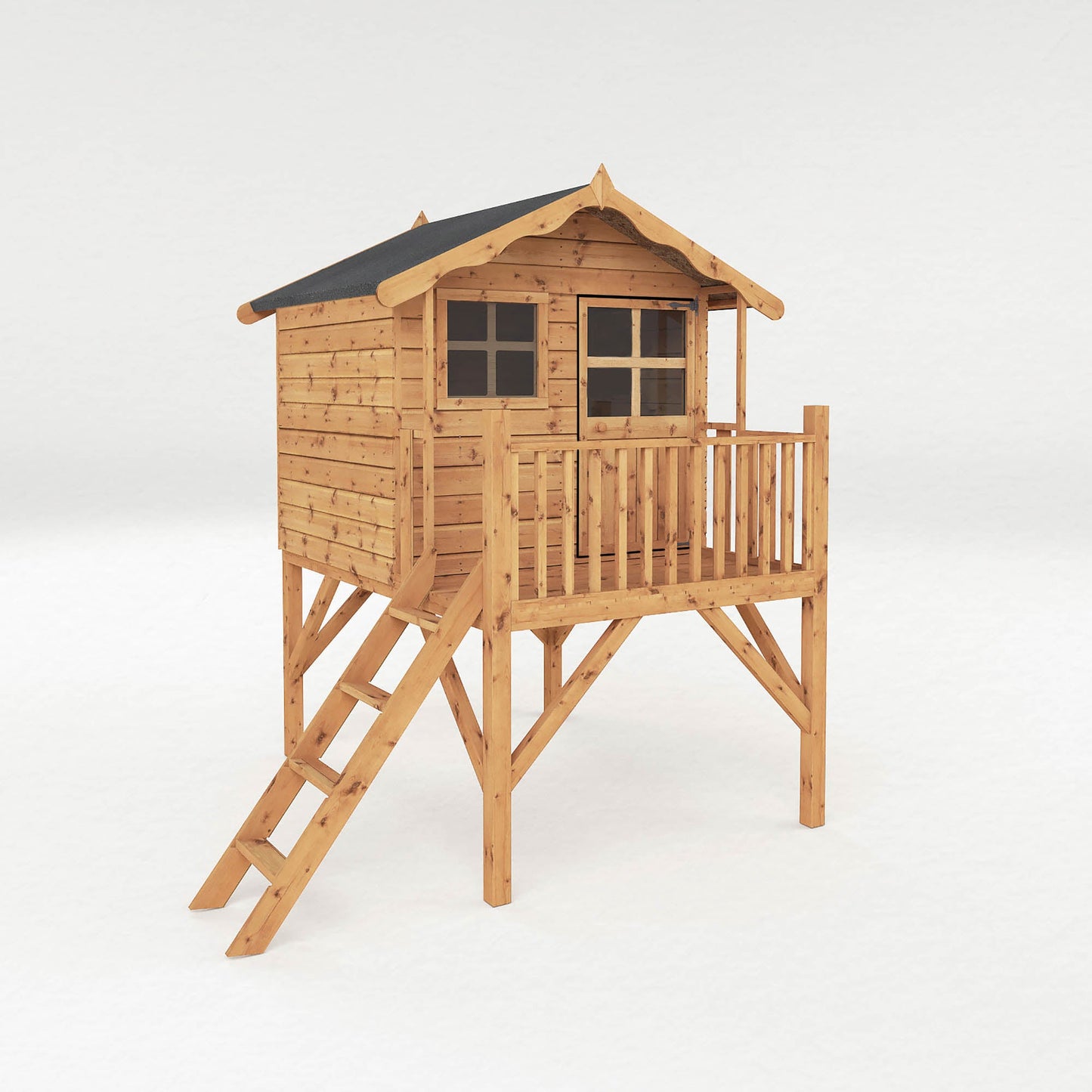 Poppy Playhouse With Tower