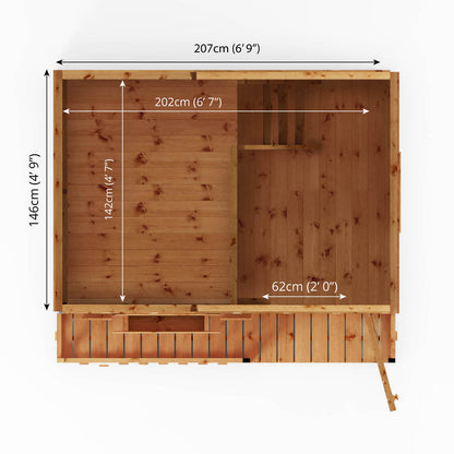 Double Storey Snowdrop Playhouse