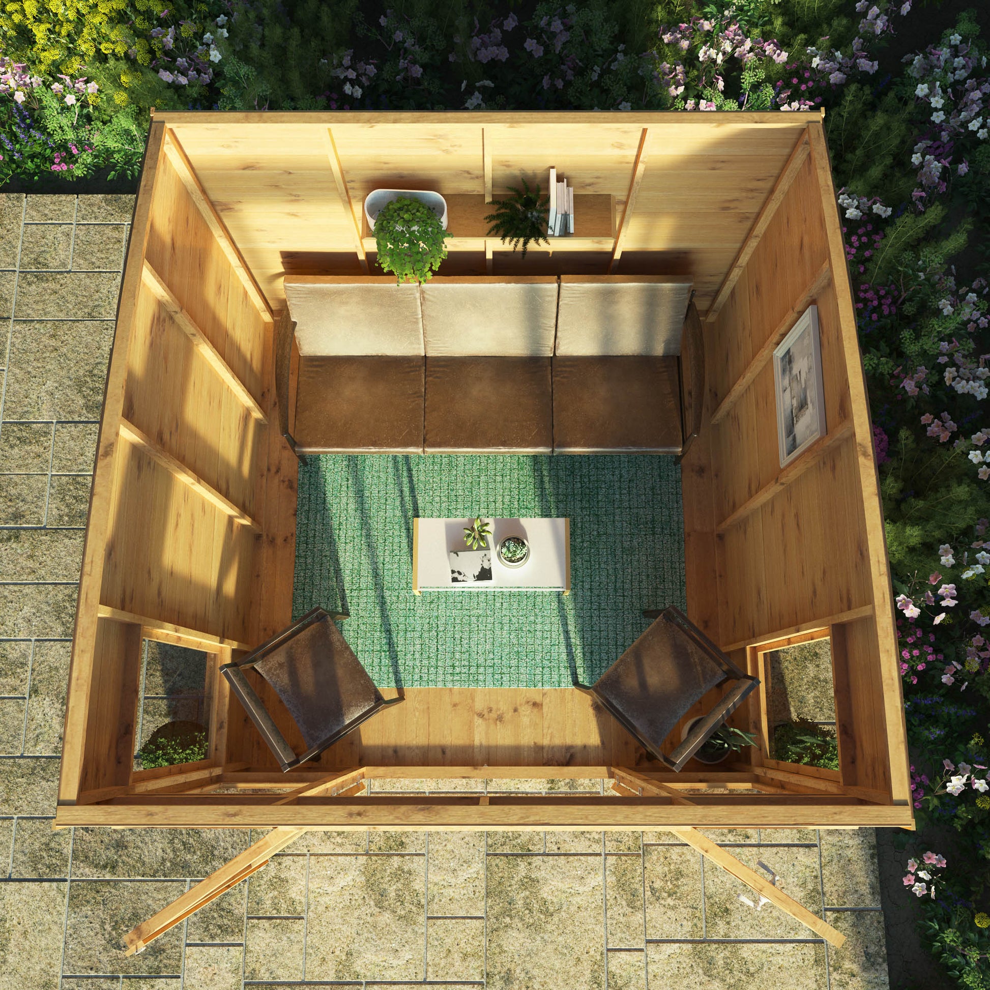 8 X 8 Premium Helios Summerhouse