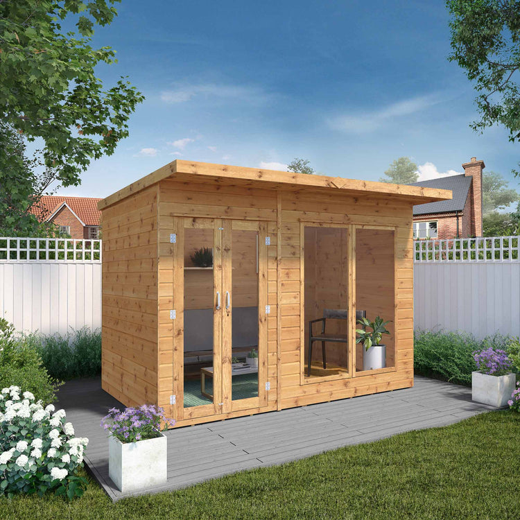 10 X 6 Maine Pent Summerhouse