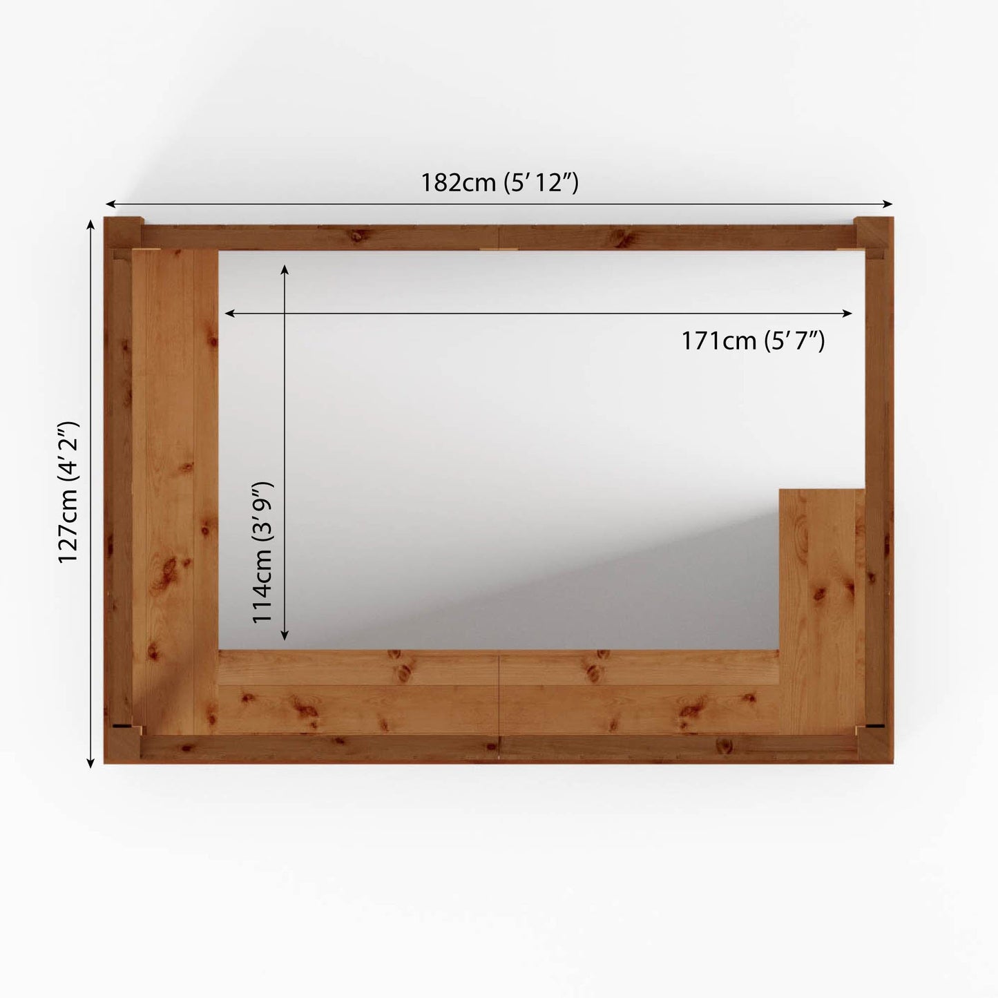 Premium 6 X 4 Pressure Treated Garden Bar