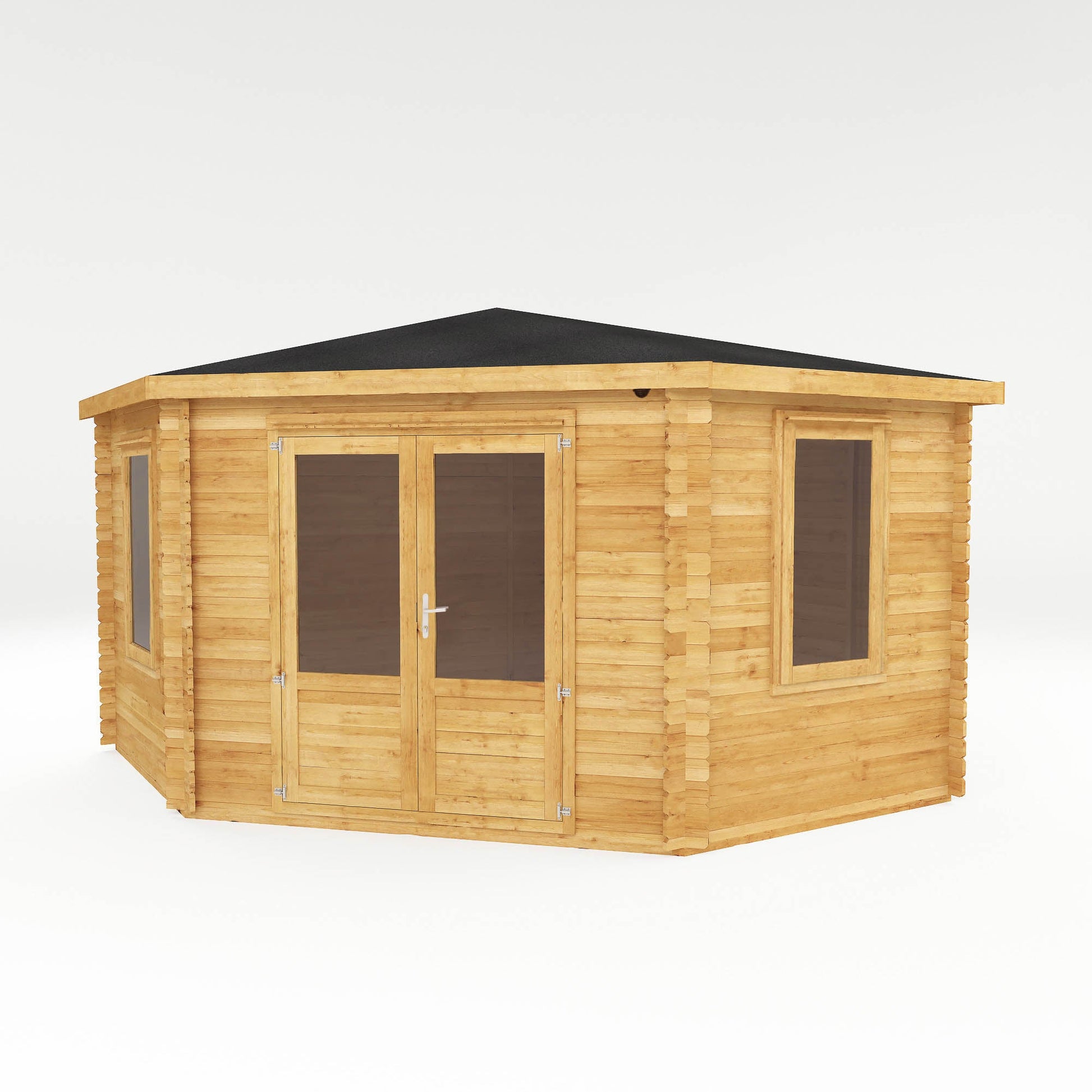 4M X 4M Corner Cabin - 28Mm Double Glazed