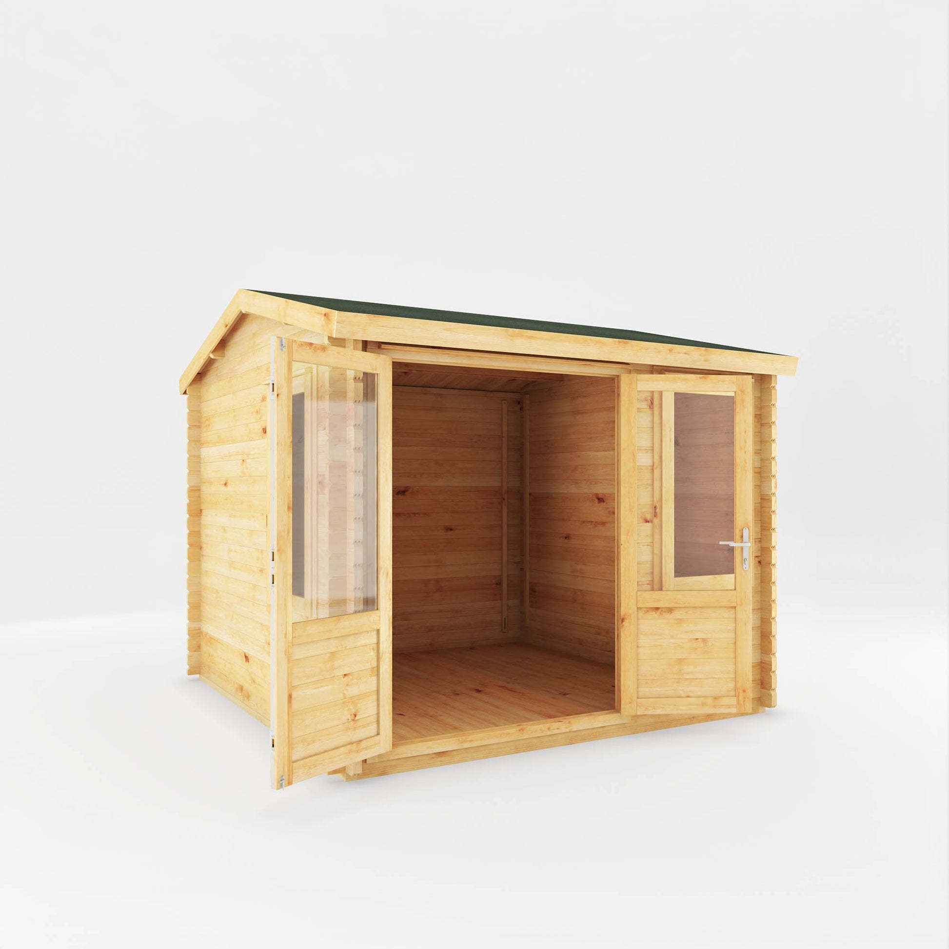 3M X 3M Home Office Elite Log Cabin - 28Mm