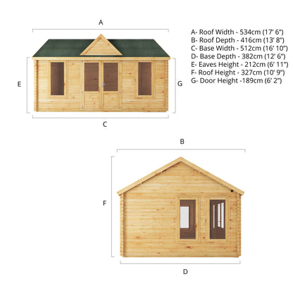 5.3M X 4M Pool House - 44Mm