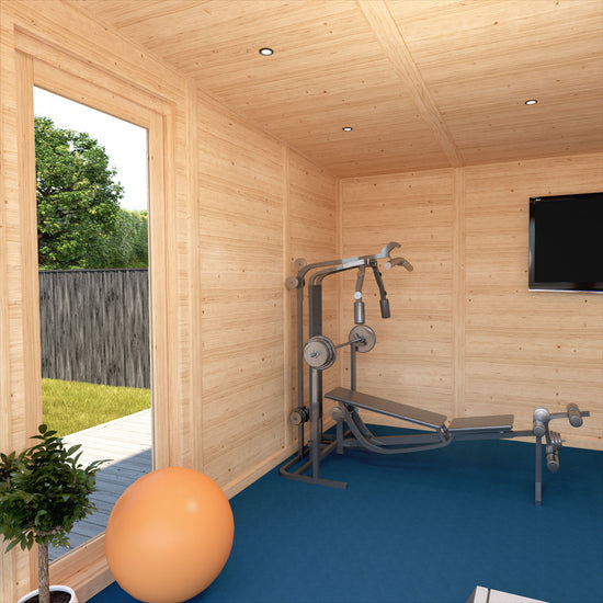 Sherwood Cresswell 6M X 4M Insulated Garden Room