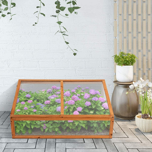 Wooden Cold Frame Greenhouse for Outdoor