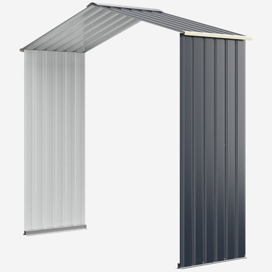 Outdoor Storage Shed Extension Kit for 195 cm Shed Width