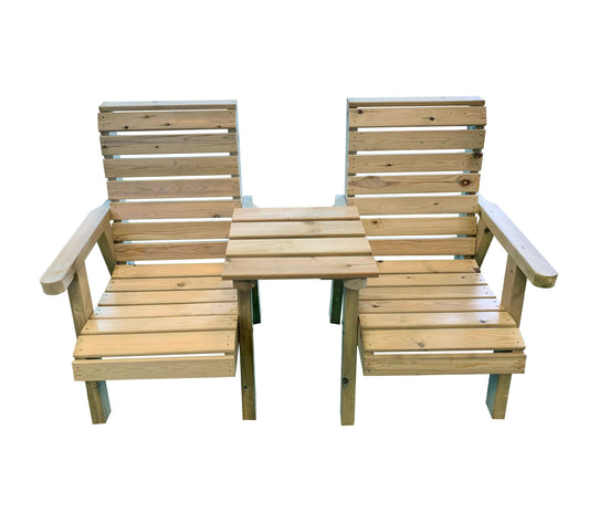 Clover Love Seats With Straight Tray