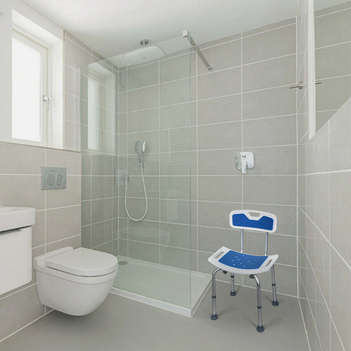 Height Adjustable Shower Chair